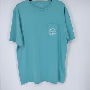 NWT Vineyard Vines Men’s Aqua Ocean T-Shirt Size L